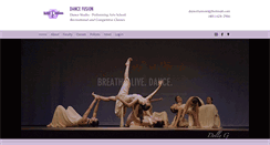 Desktop Screenshot of dancefusionri.com